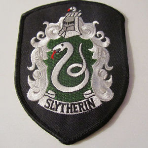 SLYTHERIN CREST PATCH - Harry Potter RARE BRITISH